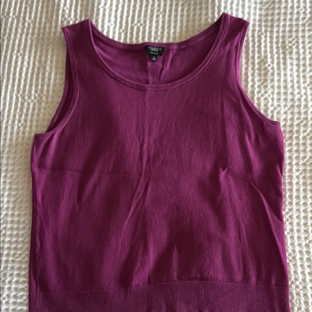Talbots Purple Button-Up Cardigan Set - Picture 5 of 12